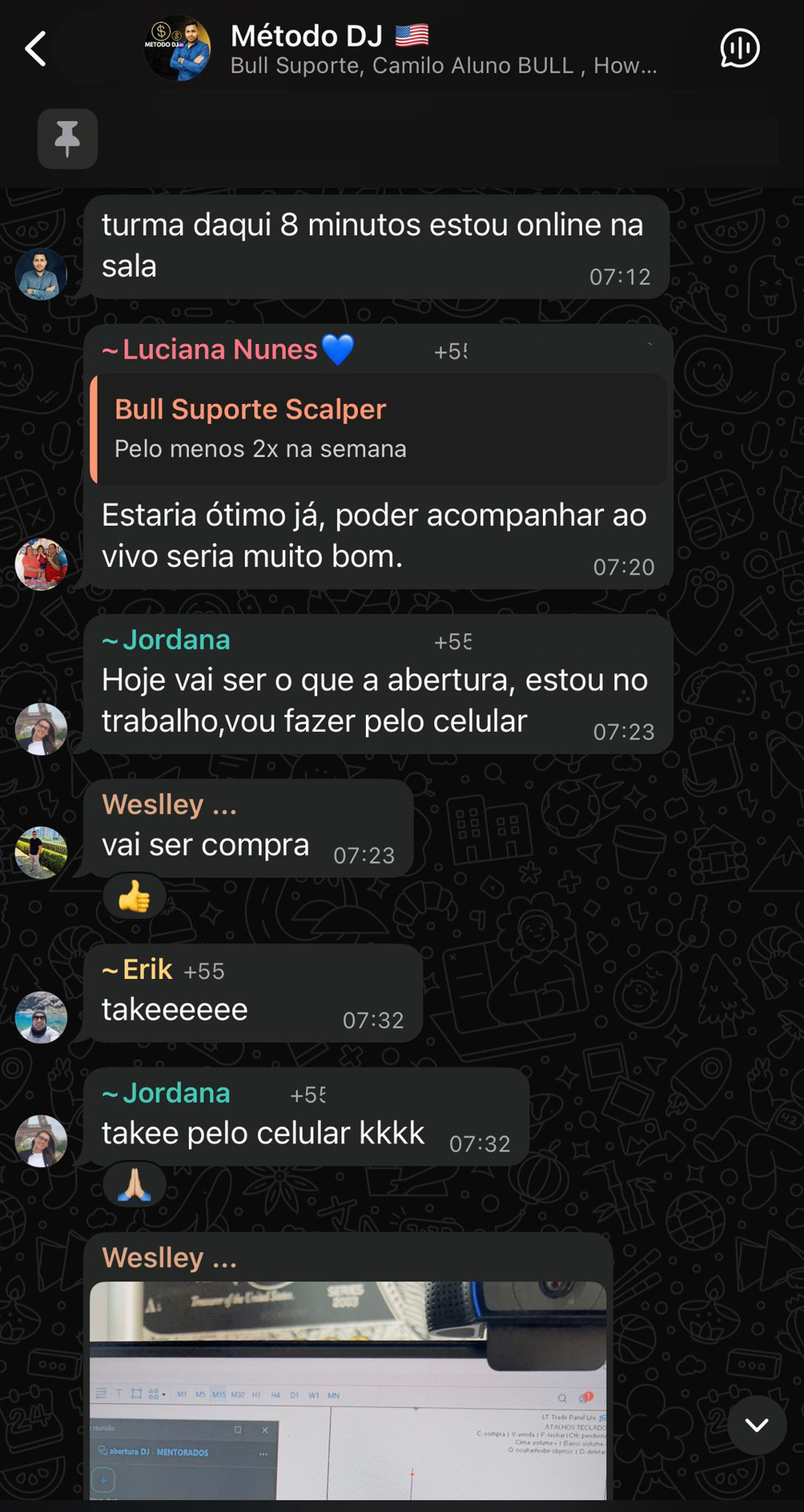 Resultado de aluno do Método DJ